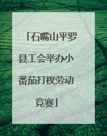 石嘴山平罗县工会举办小番茄打杈劳动竞赛