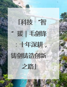 科技 “智”援｜毛剑锋：十年深耕，铸剑铸造创新之路