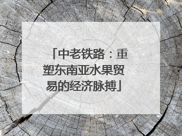中老铁路：重塑东南亚水果贸易的经济脉搏
