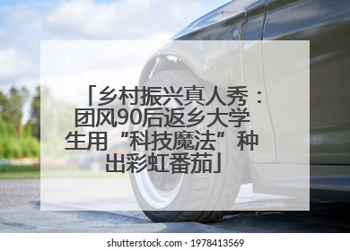 乡村振兴真人秀：团风90后返乡大学生用“科技魔法”种出彩虹番茄