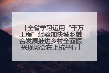 全省学习运用“千万工程”经验加快城乡融合发展推进乡村全面振兴现场会在上杭举行