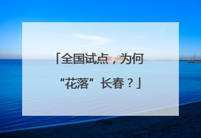 全国试点，为何“花落”长春？
