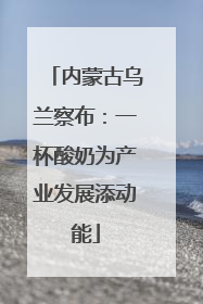 内蒙古乌兰察布：一杯酸奶为产业发展添动能