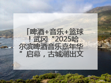 啤酒+音乐+篮球！武冈“2025哈尔滨啤酒音乐嘉年华”启幕，古城潮出文旅新活力