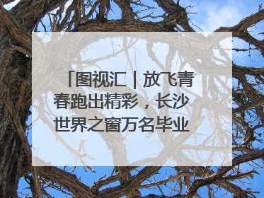 图视汇｜放飞青春跑出精彩，长沙世界之窗万名毕业生大趴举行