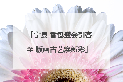 宁县 香包盛会引客至 版画古艺焕新彩