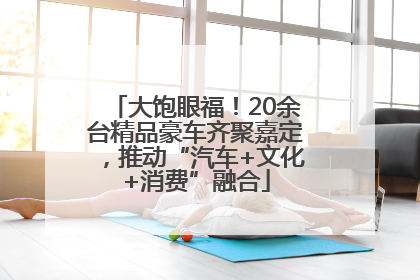 大饱眼福！20余台精品豪车齐聚嘉定，推动“汽车+文化+消费”融合