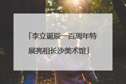 李立诞辰一百周年特展亮相长沙美术馆
