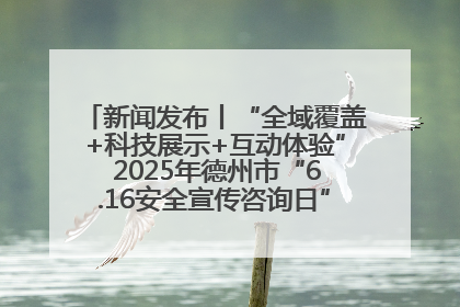 新闻发布丨“全域覆盖+科技展示+互动体验” 2025年德州市“6.16安全宣传咨询日”活动亮点纷呈