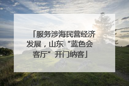 服务涉海民营经济发展，山东“蓝色会客厅”开门纳客