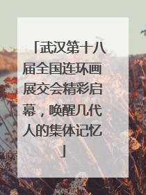 武汉第十八届全国连环画展交会精彩启幕，唤醒几代人的集体记忆