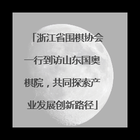 浙江省围棋协会一行到访山东国奥棋院，共同探索产业发展创新路径