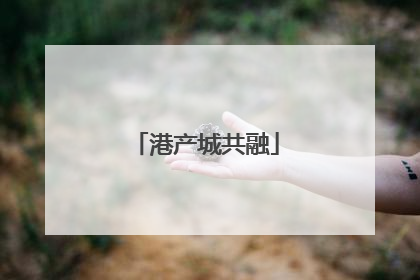 港产城共融
