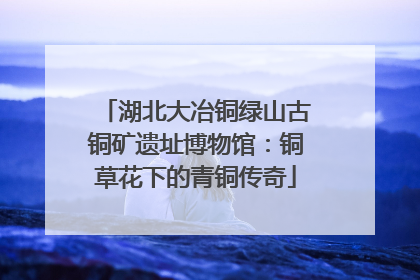 湖北大冶铜绿山古铜矿遗址博物馆：铜草花下的青铜传奇