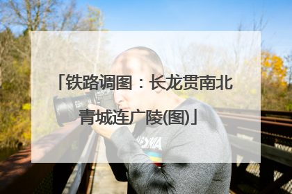 铁路调图：长龙贯南北 青城连广陵(图)