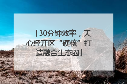 30分钟效率，天心经开区“硬核”打造融合生态圈
