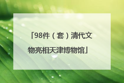98件（套）清代文物亮相天津博物馆